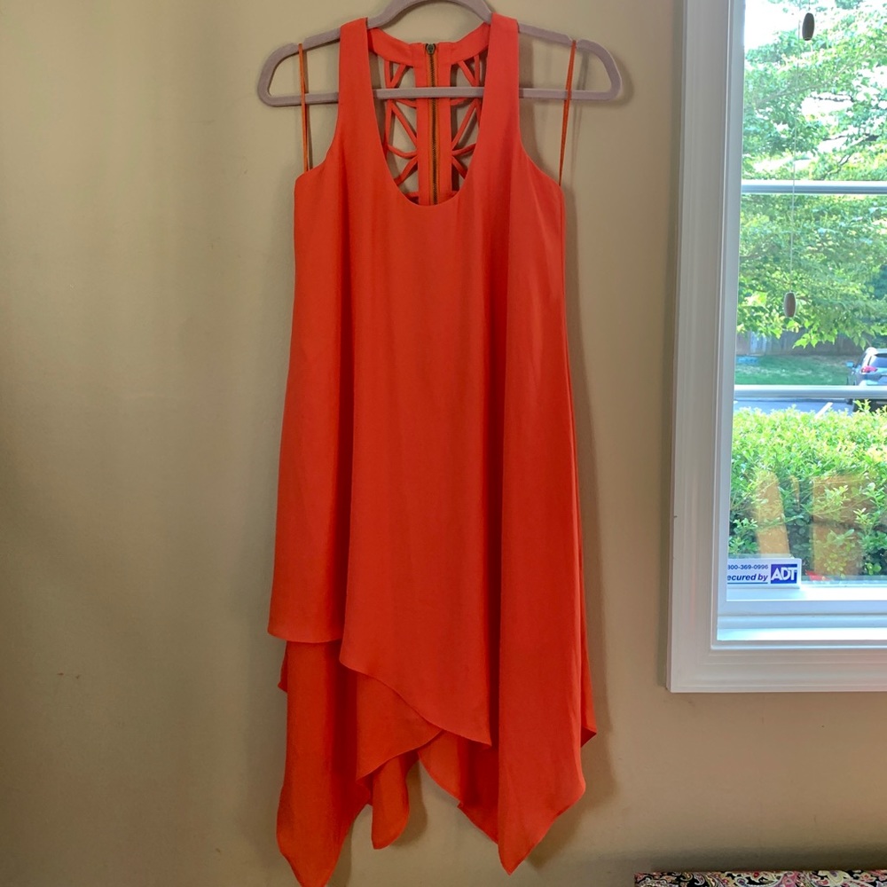 MAX AND CLEO, Clarissa orange dress/w/tags/Size 2